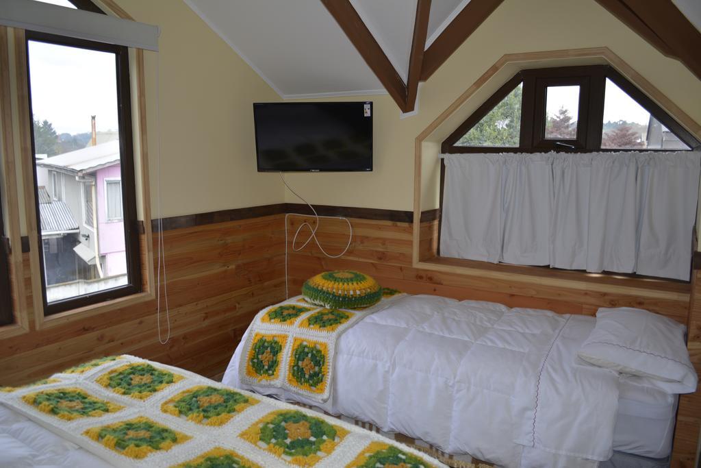 Cabanas Estacion Del Lago Puerto Varas Exteriör bild