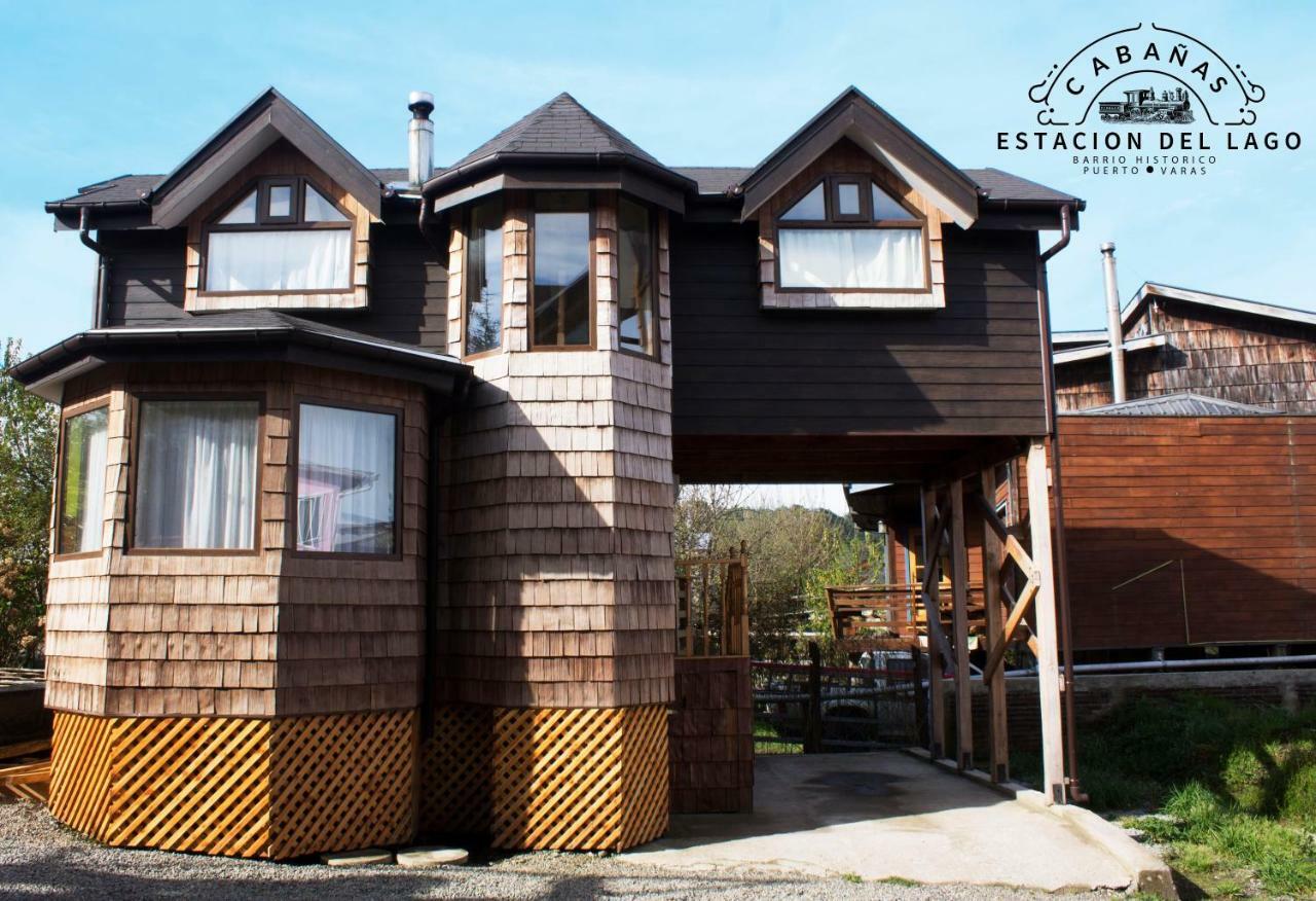 Cabanas Estacion Del Lago Puerto Varas Exteriör bild